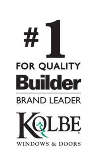 Builder brand leader award Kolbe